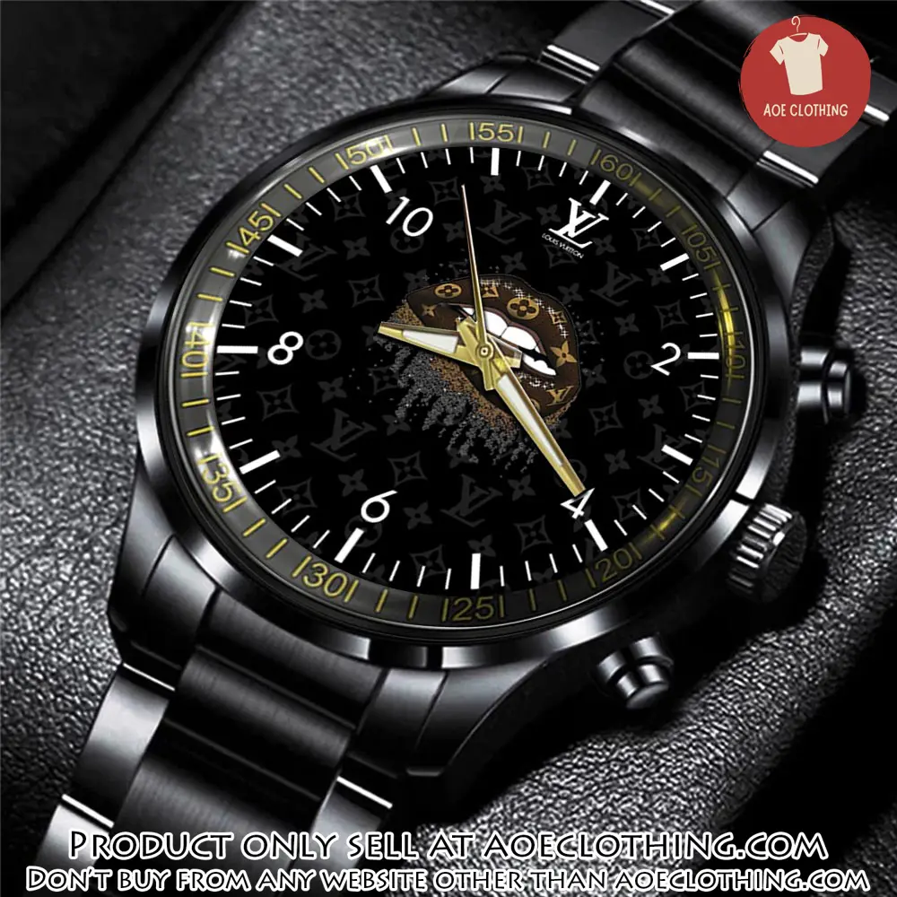 Lv luxury black fashion sport watch bwl1021 aoe2616026